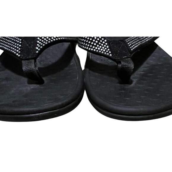 Size 10 Women's Black Vionic Sandals - Picture 2 of 5